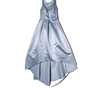 NWT! Miss Veil Blue Formal Dress Open Back Gown Wedding Glam See Measurements